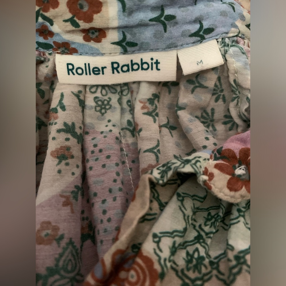 Roller Rabbit Patchwork Print Blouse - image 2